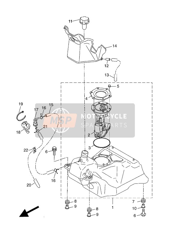 2C0241800000, Schlingerventil, Yamaha, 2